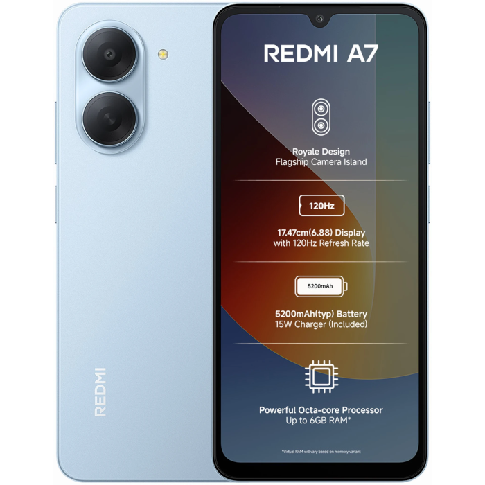 Redmi A7, 3/64GB, Sky Blue